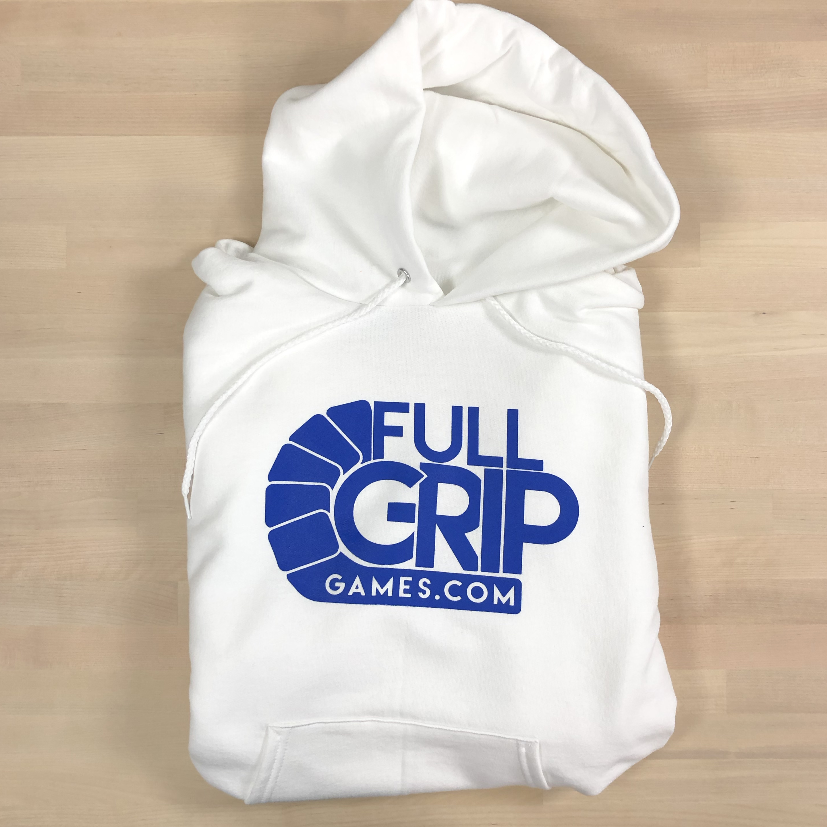 Full Grip Games Pullover Hoodie - White